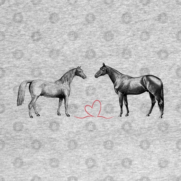 TWO HORSES by Biophilia